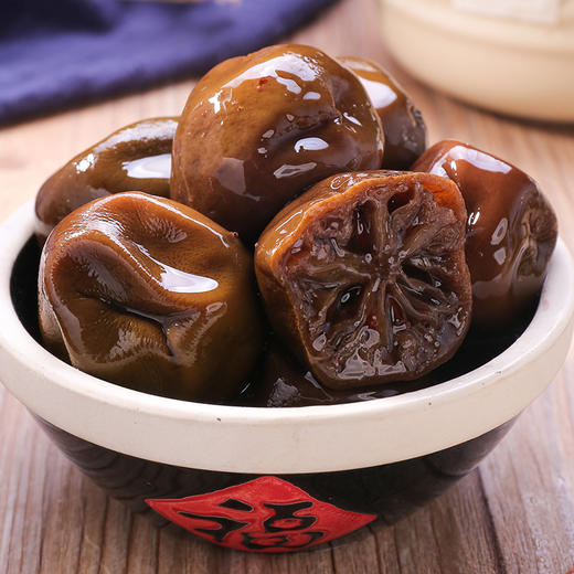 甘十八4年老坛腌酸陈年咸柠檬 400g港式咸柠七柠檬鸭配料广西特产腌制 商品图1