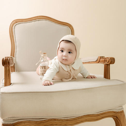 嘻嘻童年-摄影卡（60张照片 3组服装造型 皮相册一本...）河马专享价 专注0-6岁儿童 商品图4