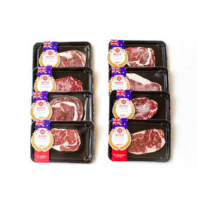 【金鹰&苏食提货券】苏食澳洲和牛精品牛排礼盒1.6kg【8盒装】【025】