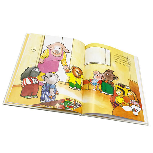 《海豚绘本花园：不，不行！精装 儿童成长图画故事书》 商品图4