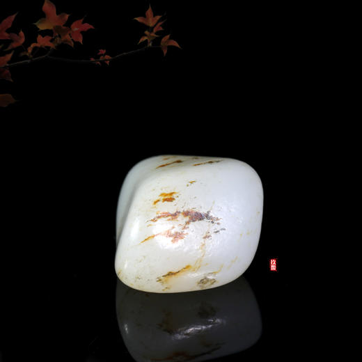 和田玉（白玉）独籽原石 32.45g（价格面议） 商品图3