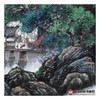 高云鹏《春染山邨》68*68cm 山水斗方作品 办公室/客厅挂画 商品缩略图6