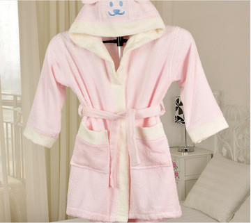 竹纤维儿童卡通浴袍041 商品图1