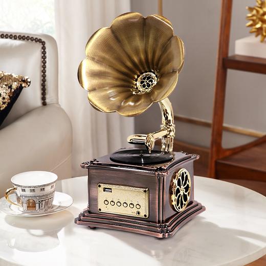 F-MJ-109HIFI 小留声机红古铜 实体店蓝牙高配版 商品图1