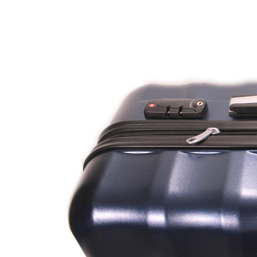 银座经典纯色静音万向轮加厚耐摔旅行箱拉链箱A-8887 商品图8