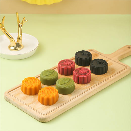 盒装花园流心月饼礼盒8个装（每种口味各2个）【9月28日前可到任意门店提货】（卡券） 商品图5