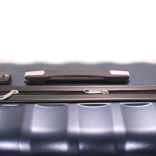 银座经典纯色静音万向轮加厚耐摔旅行箱拉链箱A-8887 商品图9