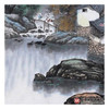 高云鹏《清泉石上流》68*68cm 山水斗方作品 办公室/客厅挂画 商品缩略图5