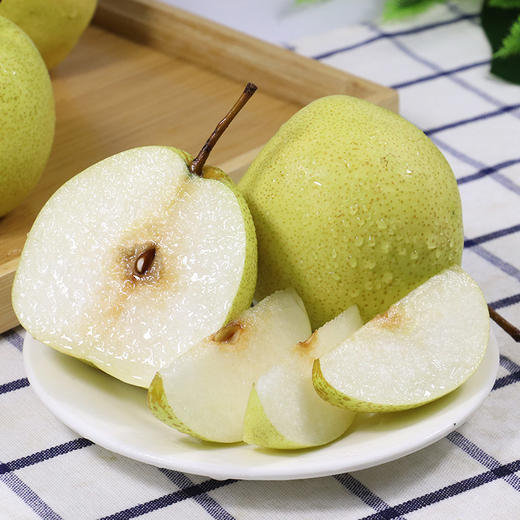 【直播助农 丰收丰县】秒杀丰县白酥梨9斤/箱 商品图2