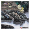 高云鹏《春染山村》68*68cm 山水斗方作品 办公室/客厅挂画 商品缩略图6
