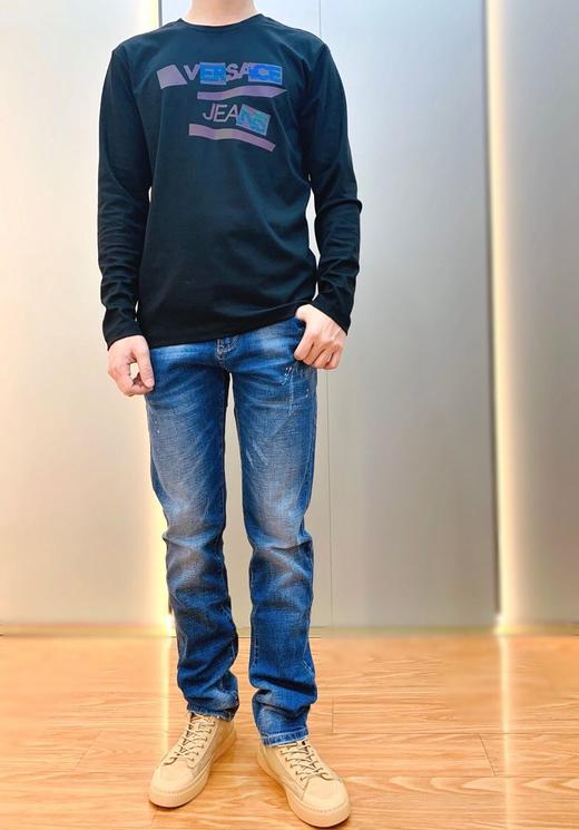 上男圆领长T8808 商品图5