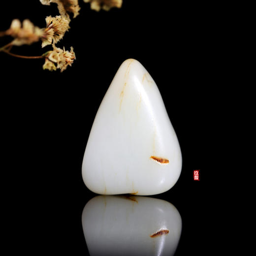 和田玉（白玉）独籽原石 48.42g（价格面议） 商品图0