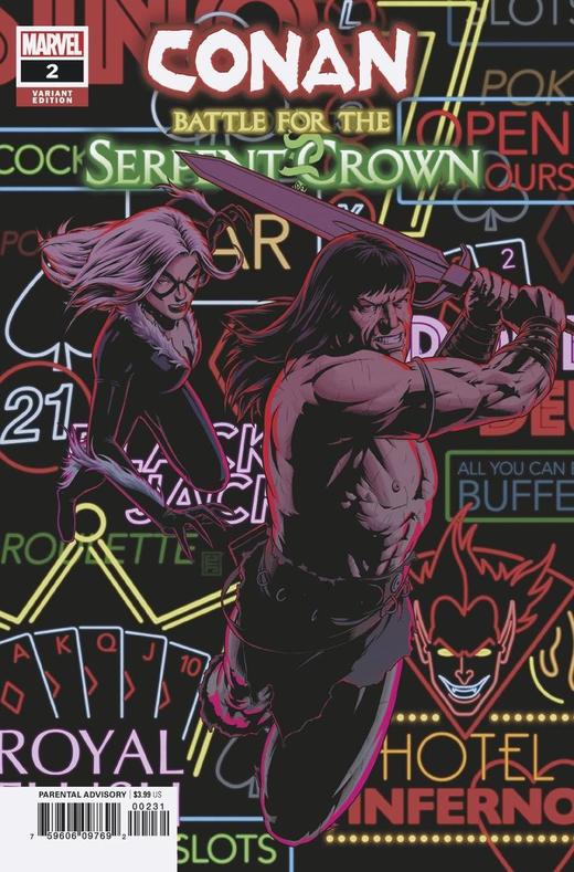 变体 野蛮人柯南 蛇冠之战 Conan Battle For Serpent Crown 商品图0