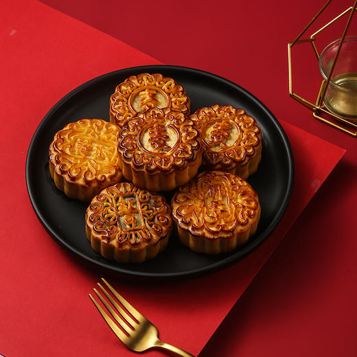 长歌颂月礼盒6个装   （每种口味各2个）【9月28日前可到任意门店提货】（卡券） 商品图1