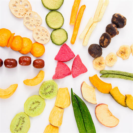 全网零差评 超火【果蔬脆中的爱马仕】【综合蔬菜干500克/袋】果蔬片