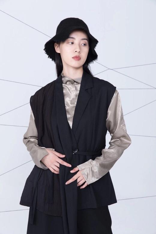 麻料马甲6524 商品图0