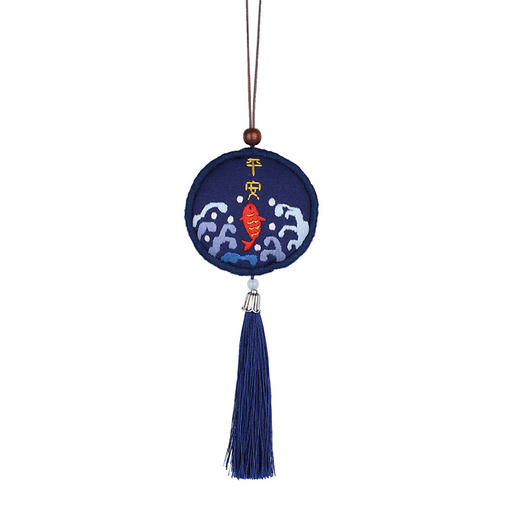 【东方美绣】圆形手工香囊 商品图1