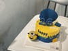小黄人翻糖手工奶油生日蛋糕 商品缩略图0