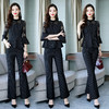 XYSP-L86时髦女神范两件套时尚洋气阔腿裤套装 商品缩略图0