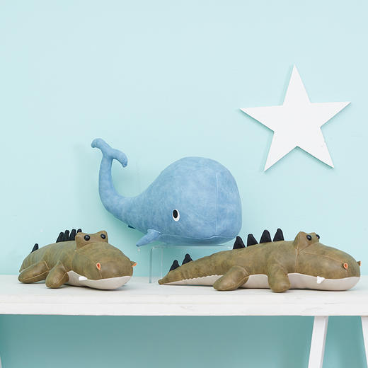 解忧森林 鲸鱼鳄鱼公仔 商品图4