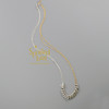 spoiledbrat jewelry金银撞色项链 商品缩略图0