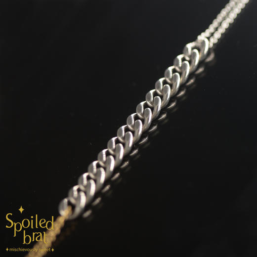 spoiledbrat jewelry金银撞色项链 商品图2
