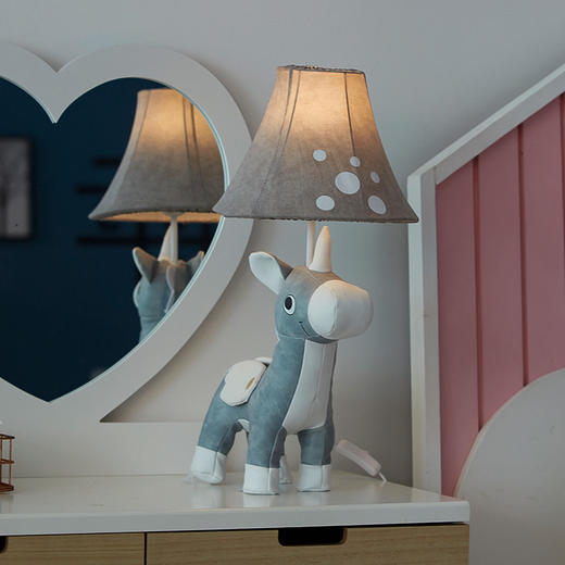 解忧森林 皮革独角兽台灯 商品图1