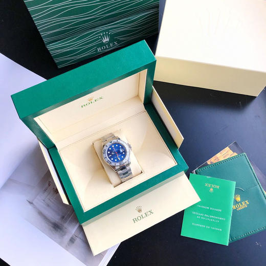 独家品质 ROLEX劳力士游艇名仕型"蓝游艇"40mm 男士机械腕表
机芯：搭载进口西铁城全自动机械机芯，走时精准，性能优异，零返修！ 商品图4