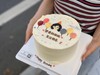 母亲手绘生日奶油蛋糕 商品缩略图0