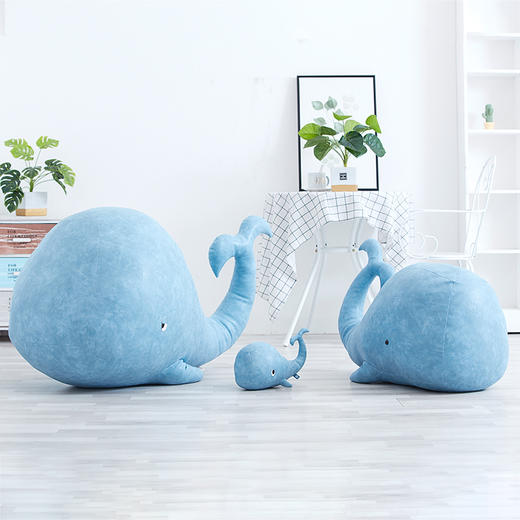 解忧森林 鲸鱼鳄鱼公仔 商品图2