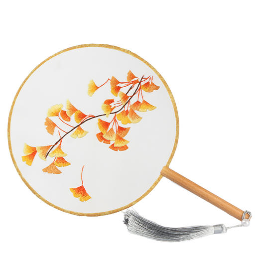 【东方美绣】丝质团扇（团扇+材料包） 商品图1