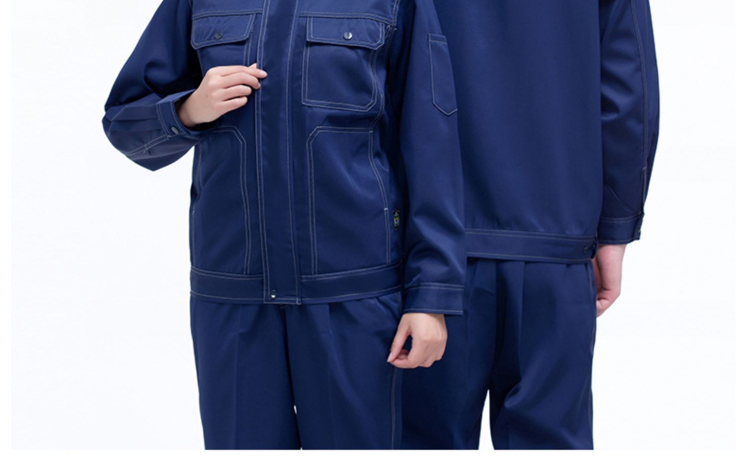 防酸碱防静电工作服春秋男加油站化工厂工装套装防护衣服劳保工服