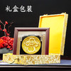 金陵金箔沙金盘画办公室客厅装饰摆件 商品缩略图4