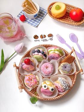 早餐与画｜Ins甜炸😋再可爱一点&马卡龙色的甜甜圈