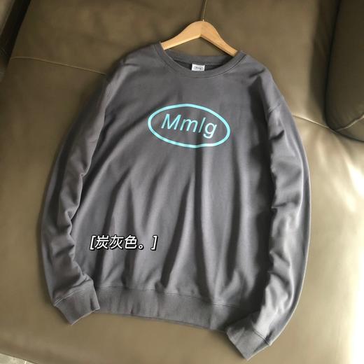 点此购买 mmlg男女款字母印花圆领卫衣 莲158886 商品图13