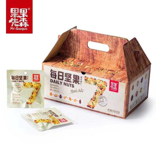 果果先森每日坚果（混合仁）款600g 商品图0