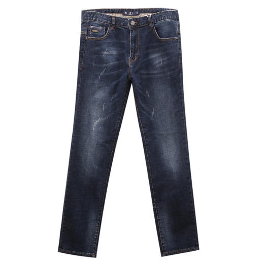 T潮流前线男牛仔长裤2017年冬装新品韩版百搭水洗休闲修身小脚裤 商品图4