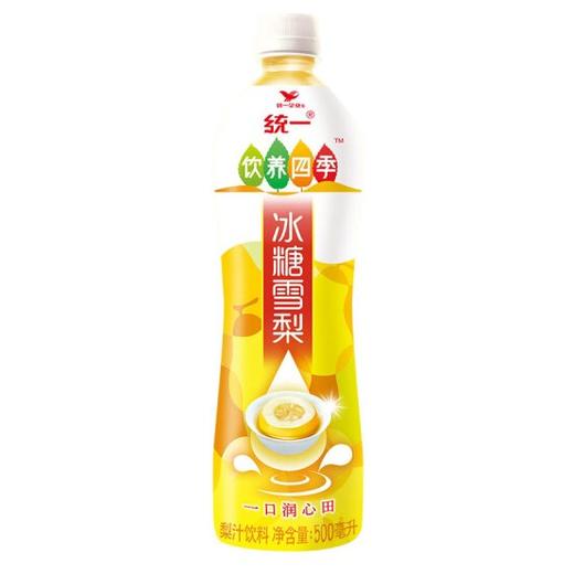 统一冰糖雪梨 500ml*15瓶/件 商品图1