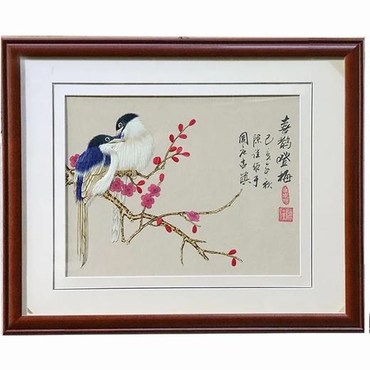 【江南非遗芦苇画】喜鹊登梅 商品图0