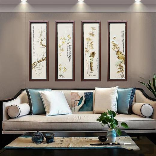 【江南非遗芦苇画】梅兰竹菊（四件套） 商品图3