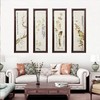 【江南非遗芦苇画】梅兰竹菊（四件套） 商品缩略图1