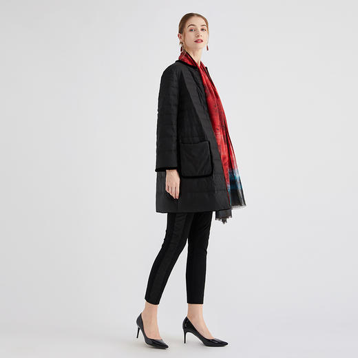 TANGY Collection / 天意精品 暗香系列 圆领包边羽绒外套 商品图2