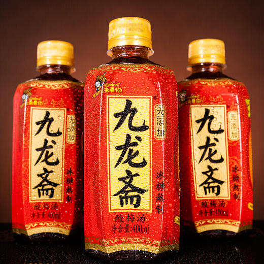 九龙斋 老北京酸梅汤 饮料 400mlx12瓶 整箱超值装 商品图1