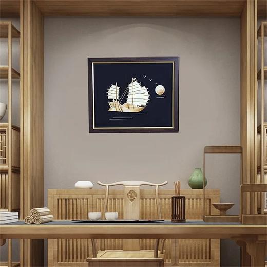 【江南非遗芦苇画】一帆风顺 商品图3