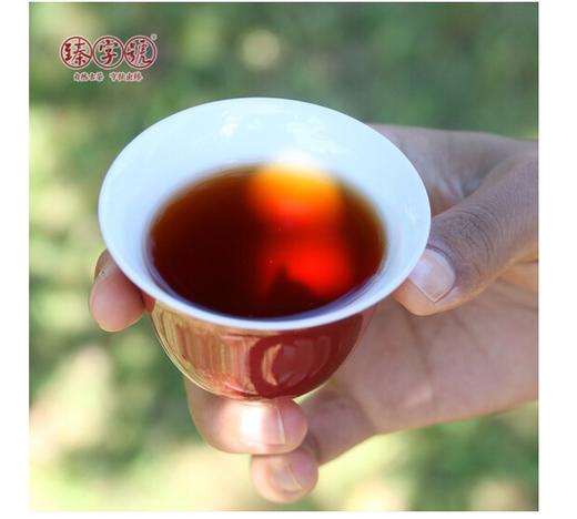 2020年臻字号 熟茶红茶系列 【邦盆】古树普洱熟茶357g 商品图2