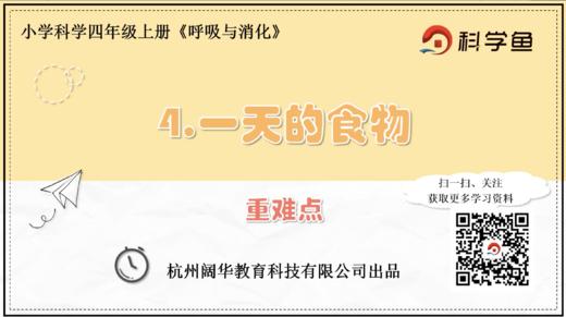 4.2.4《一天的食物》重难点提升课程 商品图0