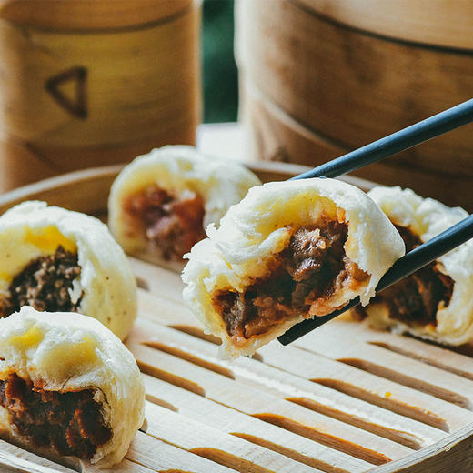 【云海肴门店同款破酥包】云南传统老面速冻包子 加热即食  4种口味任选 40g*12枚/盒*  冷链快递 商品图3