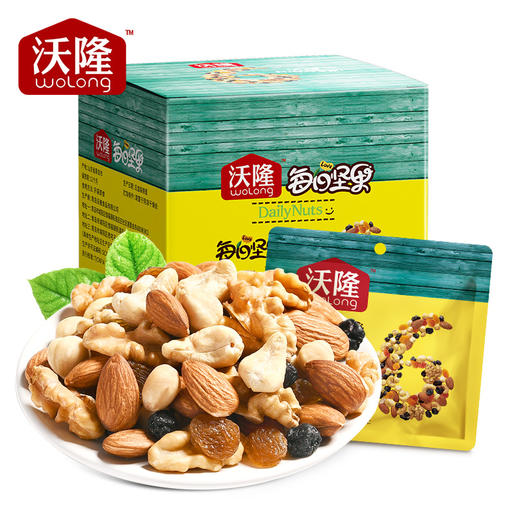 沃隆175每日坚果B儿童款175*12盒整箱 商品图0