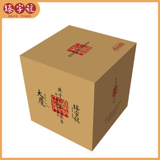 2021年臻字号 生肖节庆系列 【大庆】普洱生茶100g×5片 商品图1