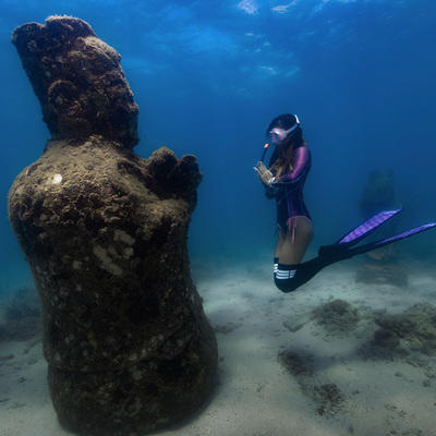 【行程】三亚分界洲岛PADI潜水考证OW/AOW/O+A联考/自由潜/持证 商品图1